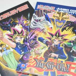 Yu-Gi-Oh! Yugioh Jumbo coloring and activity book books- NEW and unused!