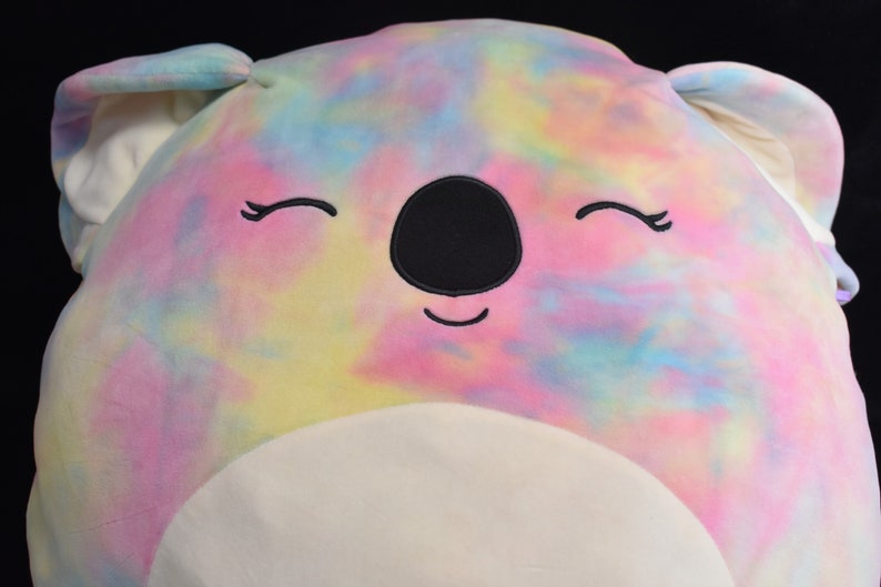 Squishmallow Katya the Koala tie dye huge 16 used no | Etsy