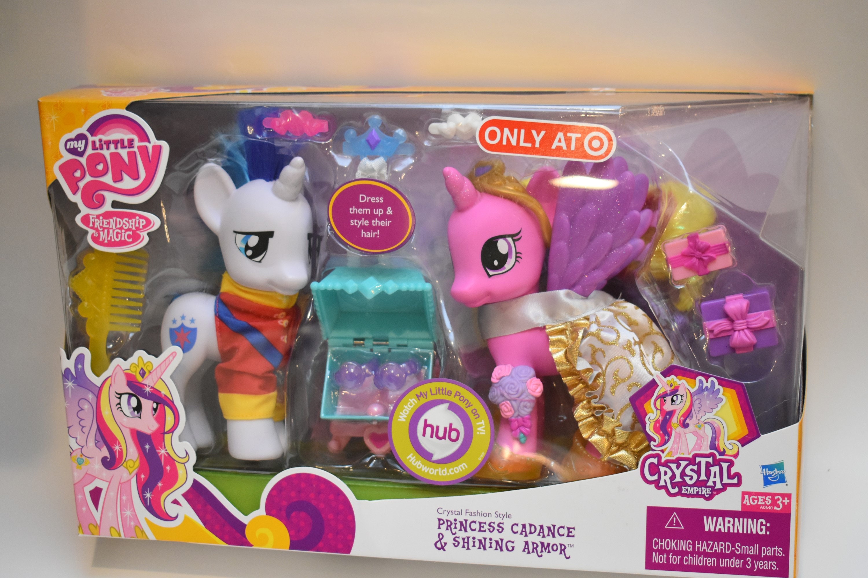 my little pony shining armor and princess cadence