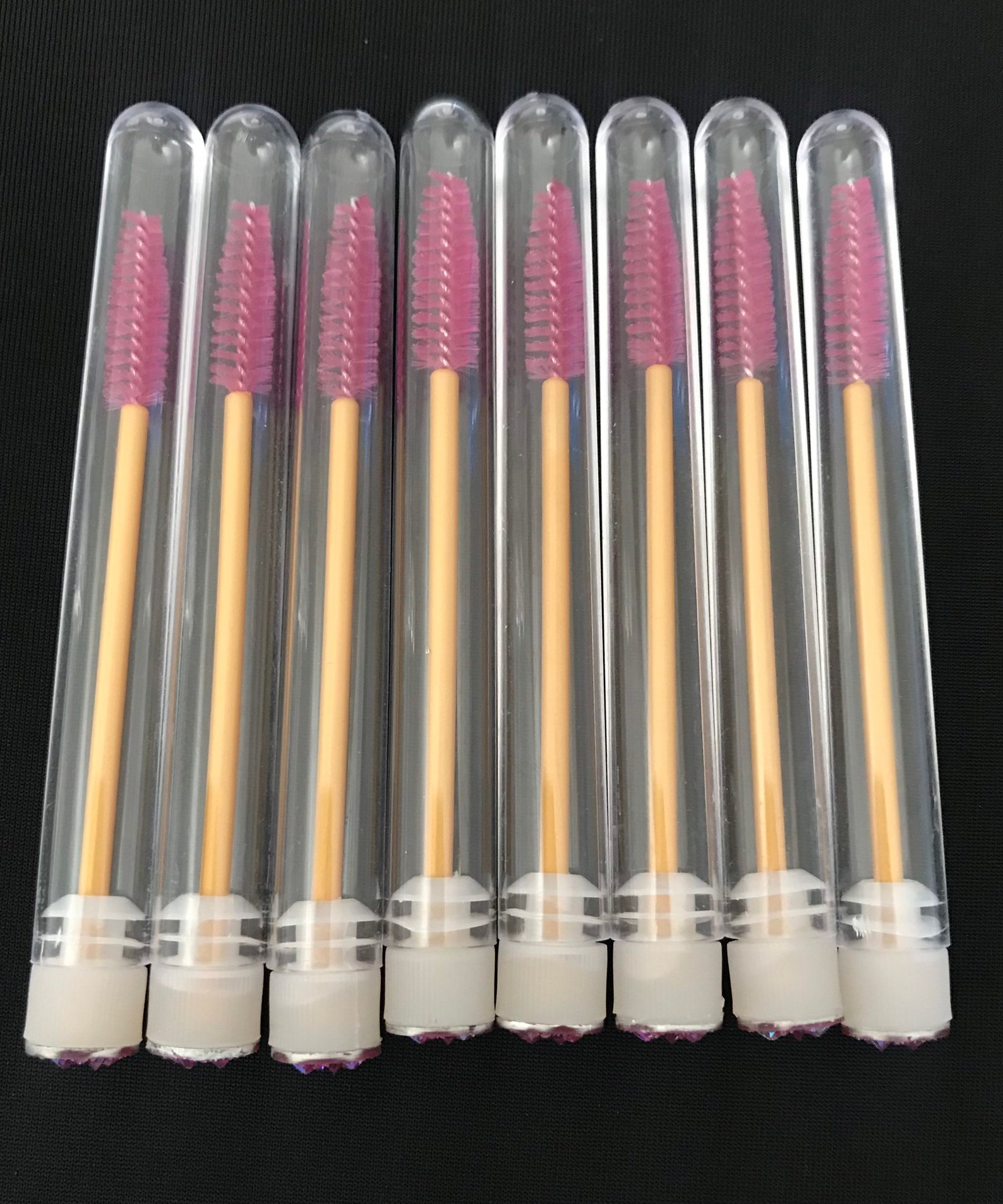 Lash Extension Spoolie Brush Reusable Travel Lash Wand Tube Etsy