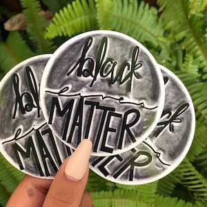 Black Lives Matter Sticker for Change