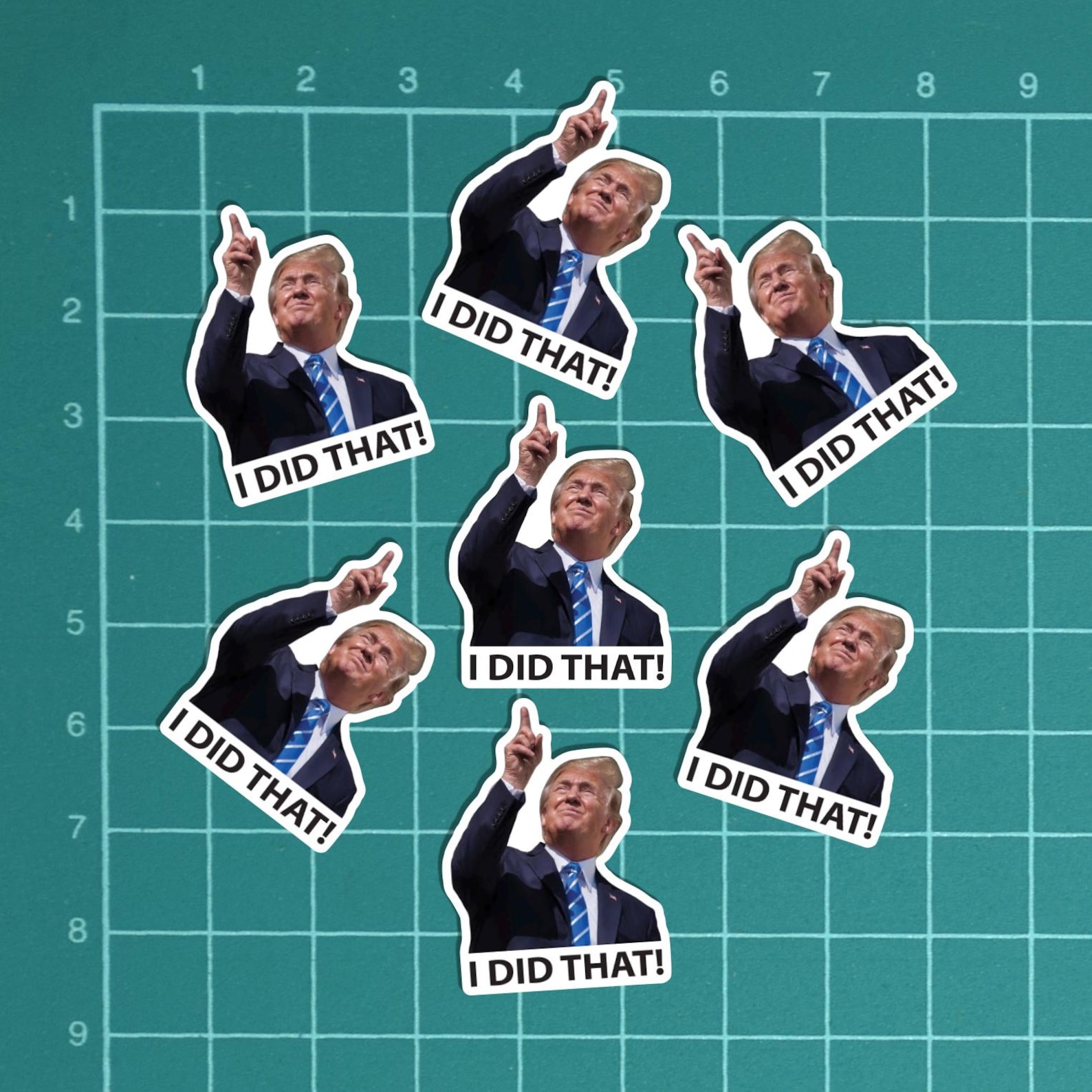 Trump I Did That 100 Pc Sticker Pack - Anti Trump Stickers - Gas Price ...