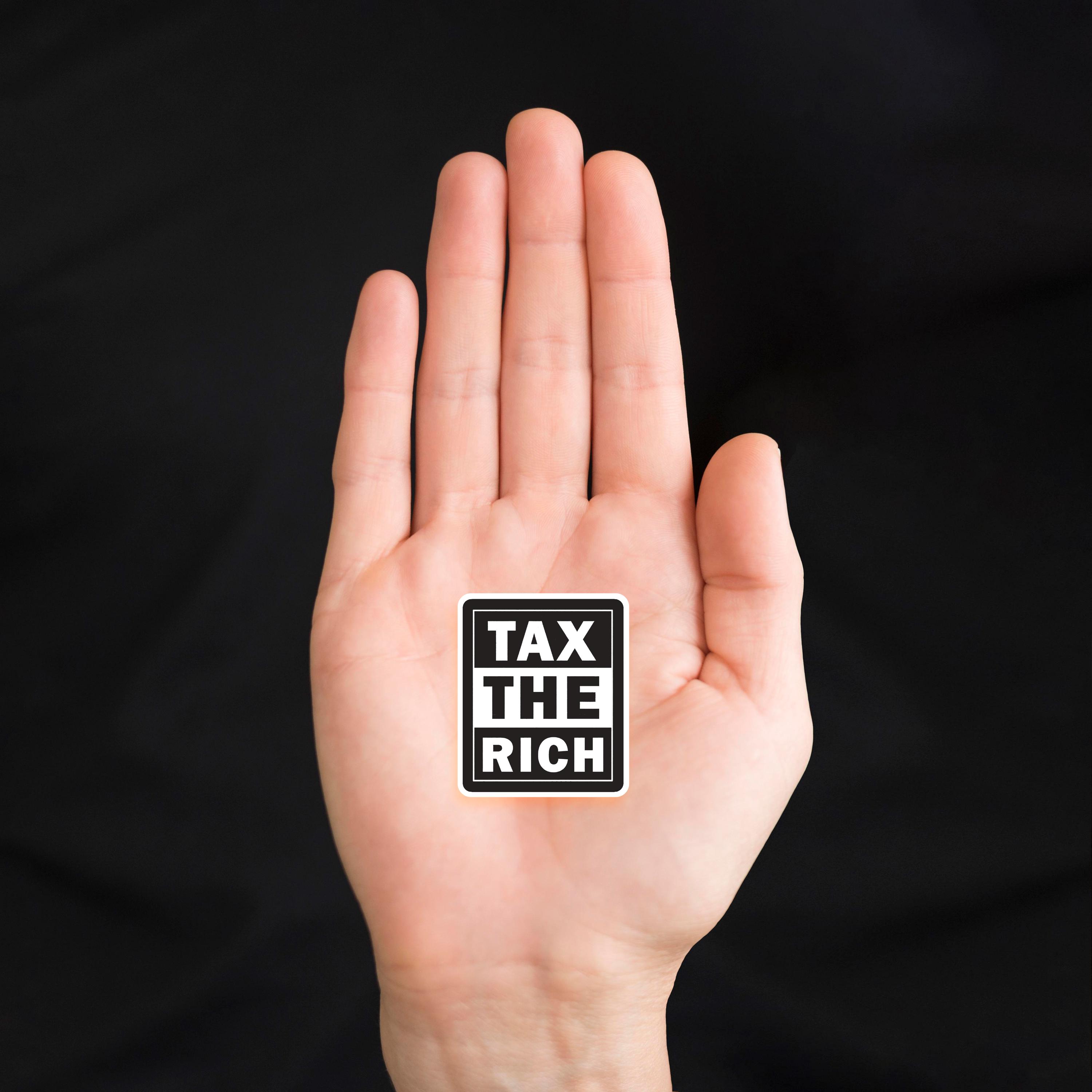 Tax the Rich Stickers: Political Protest Decals - 2 Inch, Waterproof - Etsy