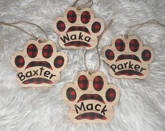 Personalized | Custom | Dog Ornament