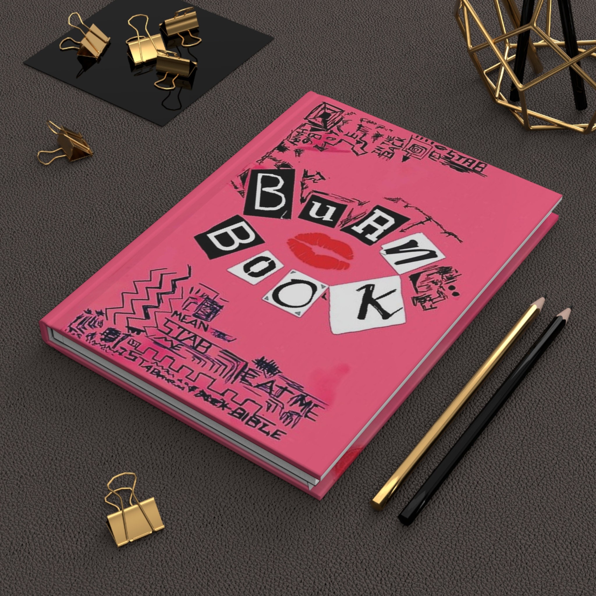 Fictional Burn Book Journal Perfect for Fun Memories Etsy