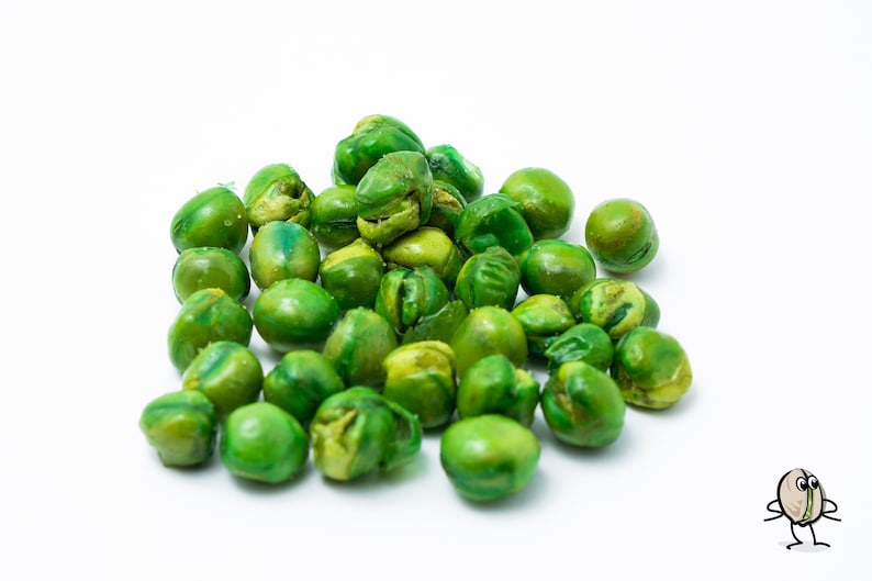Roasted and Salted Green Peas Etsy