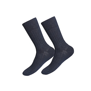 Women&#39;s Merino Wool-Silk Blend Quarter Socks. 1 PAIR. Made in ITALY. Perfect for Everyday Wear.