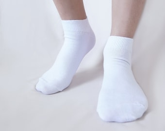 98% ORGANIC COTTON KID'S Ankle Socks (5-pack). Ages 5 Through 12. Comfy & Breathable. Basic Colors. Casual/Formal Wear. Back To School.