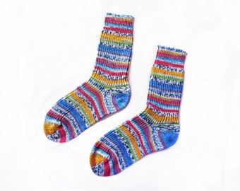 100% VIRGIN WOOL Kid's Socks. Ages 1 Through 8. Made in GERMANY. Cozy and Soft. Warm and Perfect for the Winter Months.
