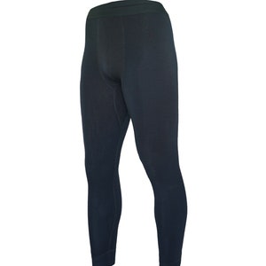 Merino Wool Blend Thermal Underwear Base Layer Men&#39;s Leggings Bottoms. Without Fly. Perfect Layering for Winter and Sports.Thermal Underwear