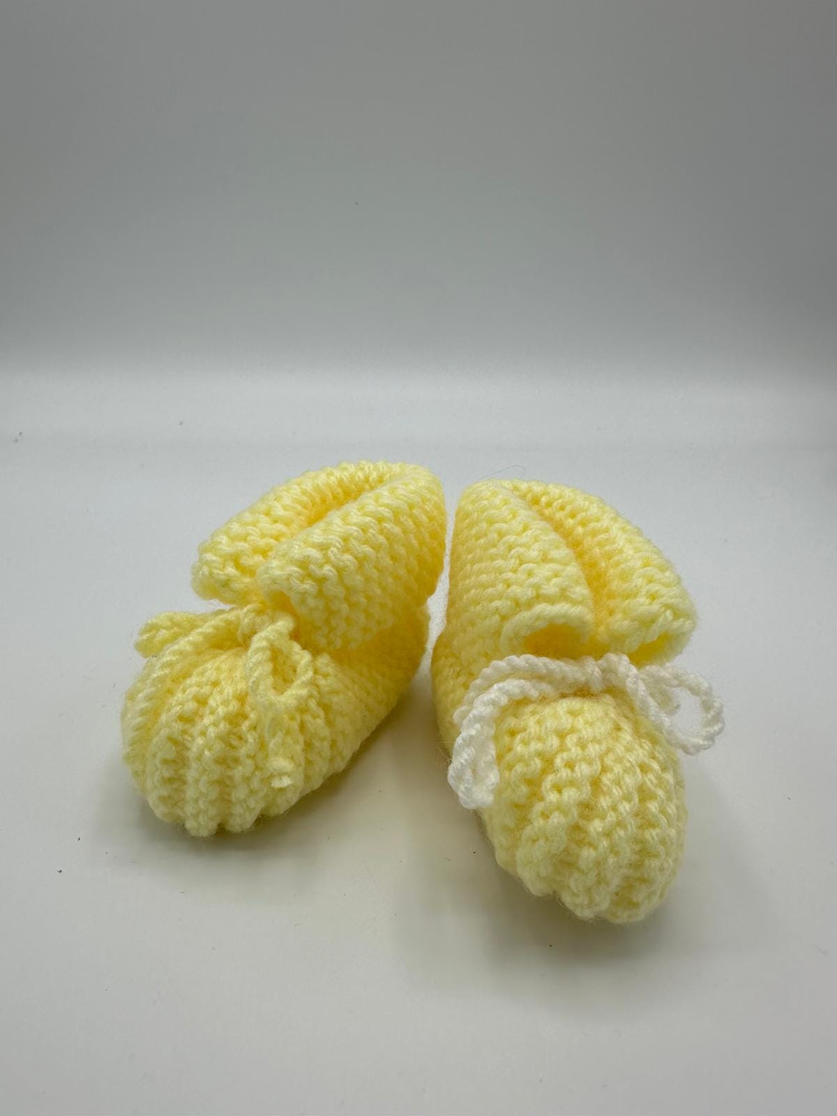 Knitted Baby Booties, Baby Shoes, Crib Shoes, Cuff booties, Newborn Socks. Perfect for Baby Shower or Gift for Baby