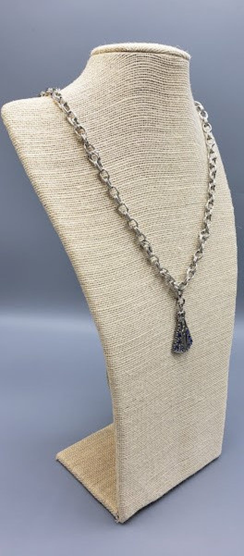 Pendant Nossa Senhora Aparecida Religious Metal Chain Necklace with Our Lady of Aparecida Pendant Catholic