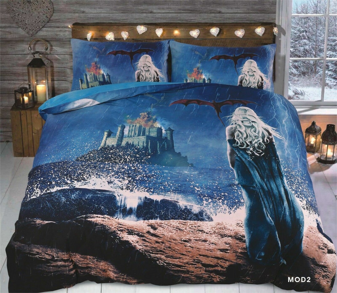 3D Printed Game of Thrones Bedding Set Quilt Duvet Cover Set Etsy