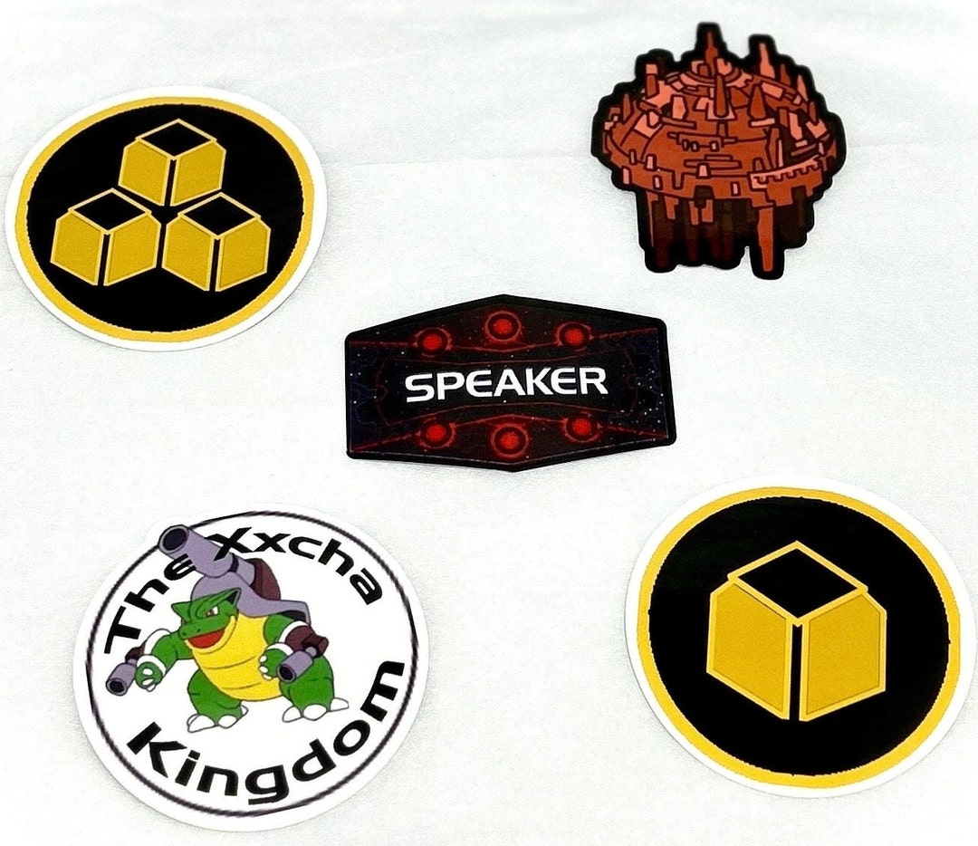 Twilight Imperium Sticker Bundle - 5 Stickers - War Sun, Speaker, Trade ...