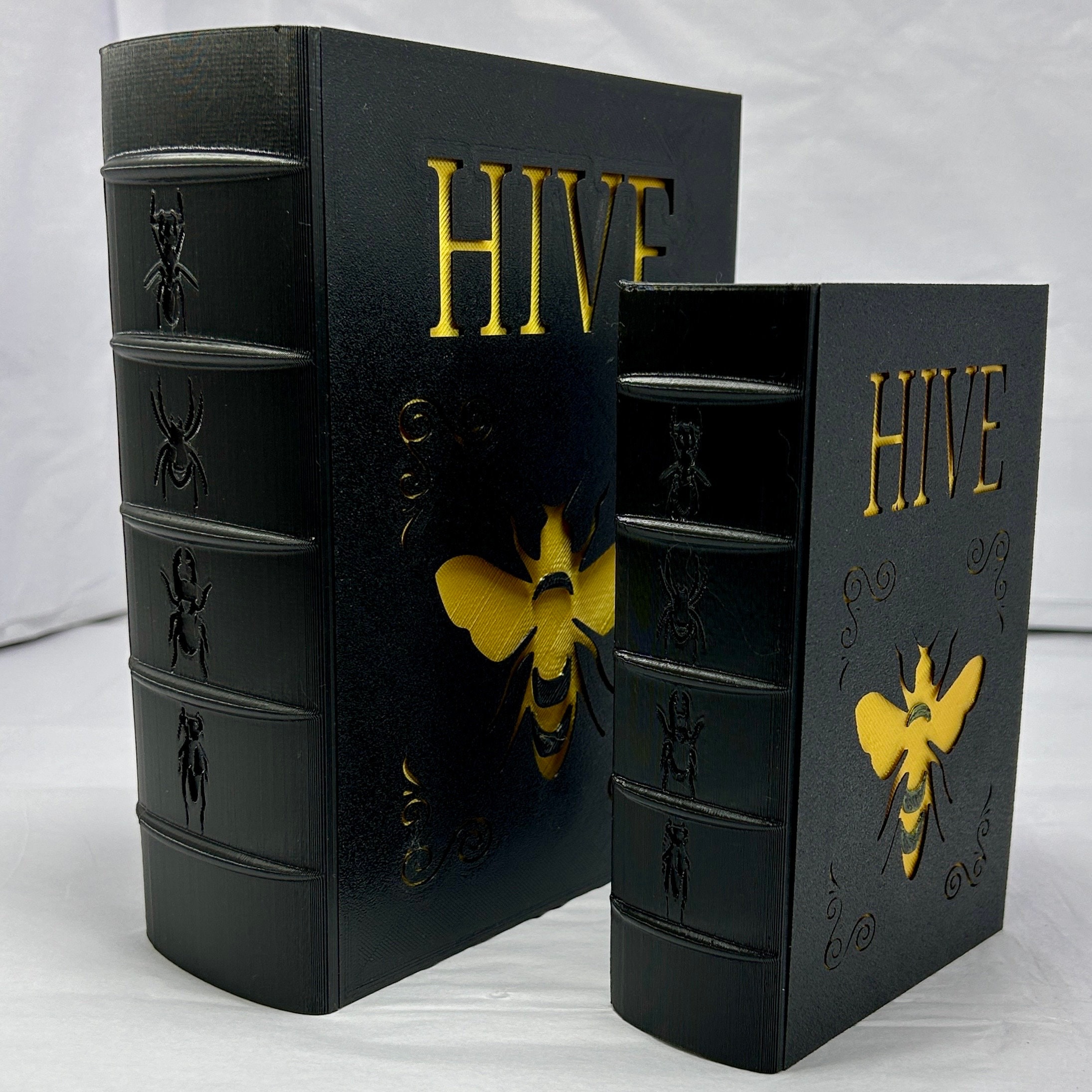HIVE Game Decorative Book Box with Functional Lid and Insert