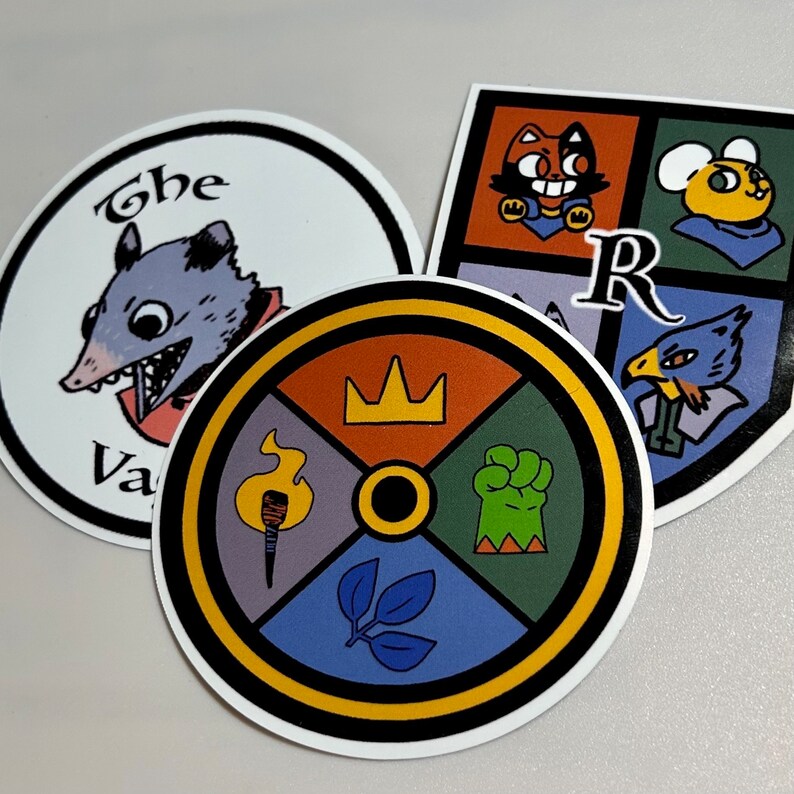 Root Board Game Faction Shield Sticker - Etsy
