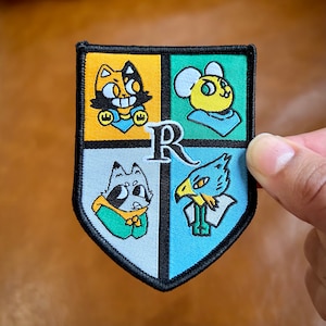 Root Factions Shield Crest Iron On Patch - Root Board Game