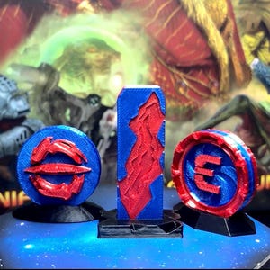 Crimson Rebellion Faction 3D Tokens for Twilight Imperium Thunders Edge