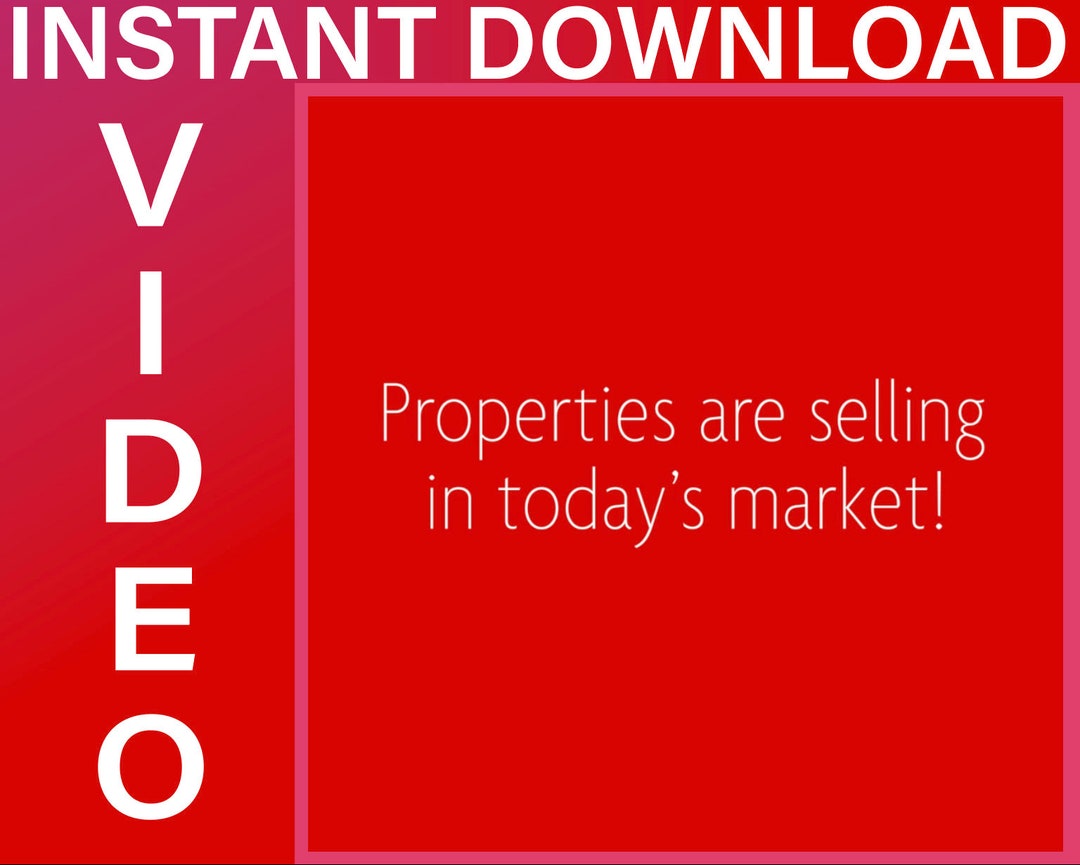 Properties Still Selling Instant Download REALTOR Marketing Etsy