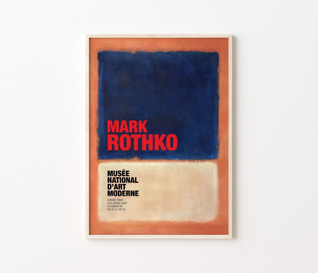 Mark Rothko Printable Mark Rothko Poster Mark Rothko Print Digital Download - Etsy