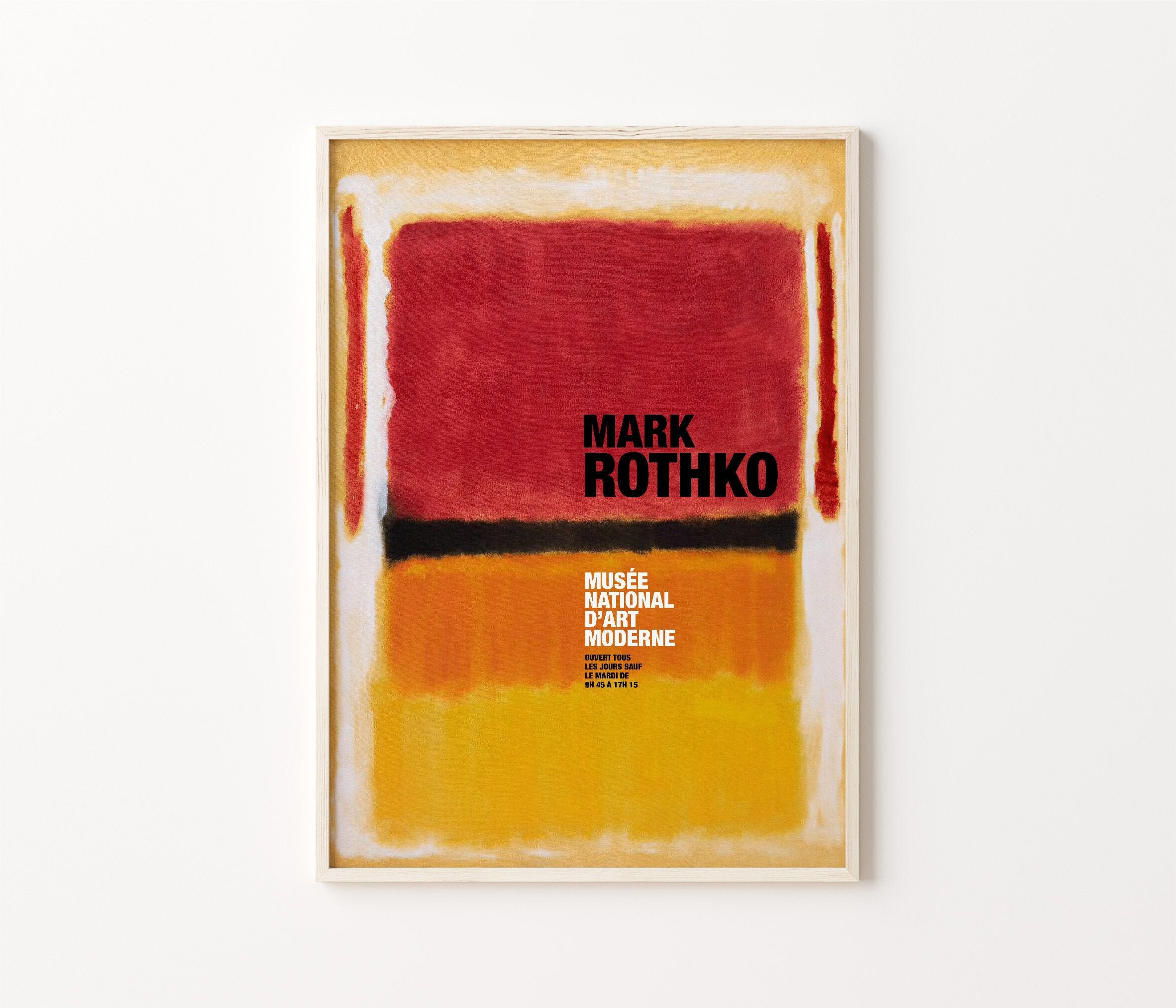Rothko Printable Poster Mark Rothko Poster Mark Rothko | Etsy