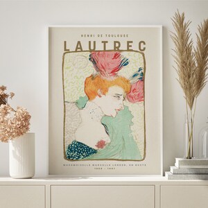 Henri de Toulouse Lautrec Art Print, Lautrec Poster, Lautrec Fine Art Print, Digital Print, Vintage Poster, The Spanish Dancer, Printable image 3