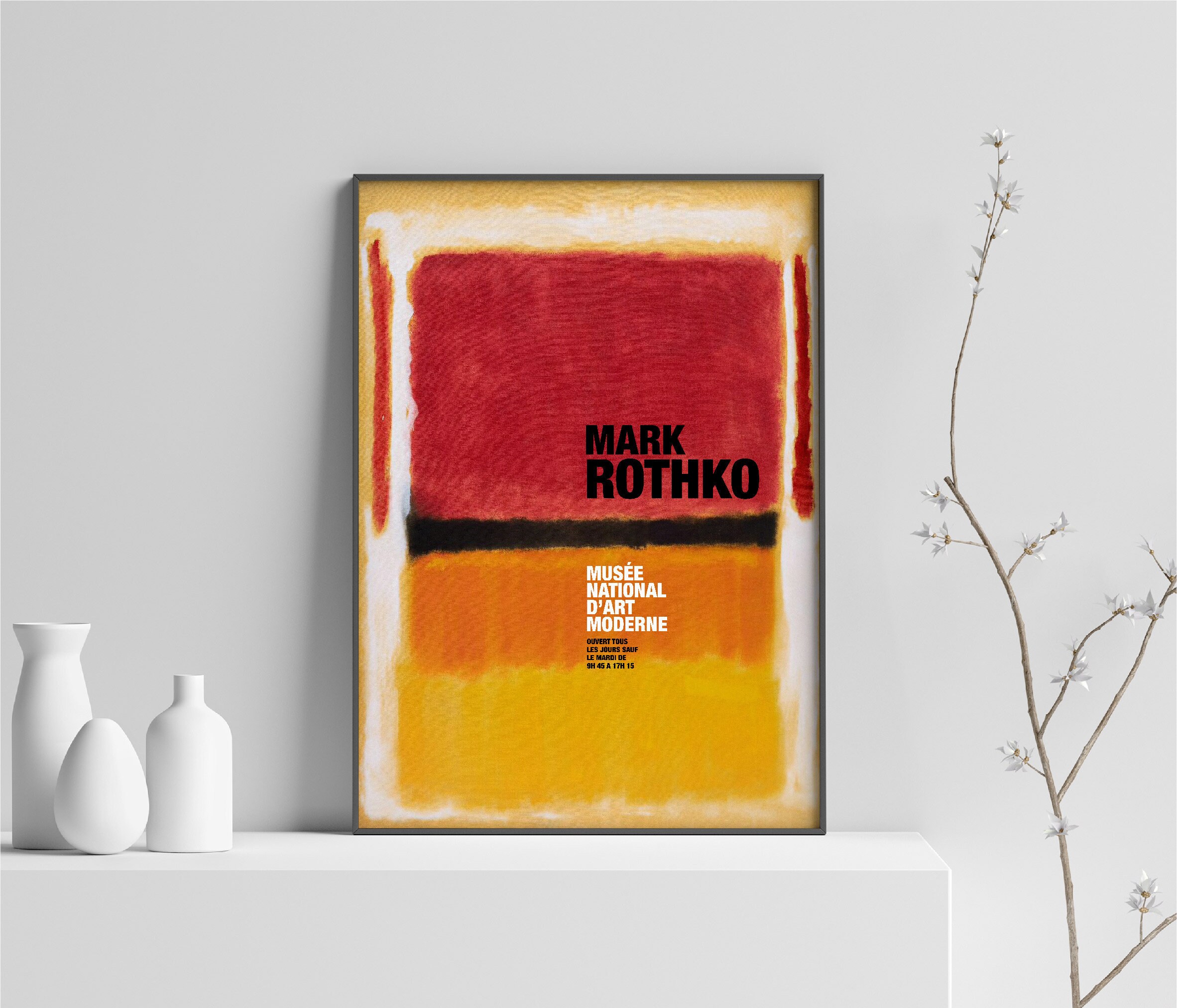 Rothko Printable Poster Mark Rothko Poster Mark Rothko | Etsy