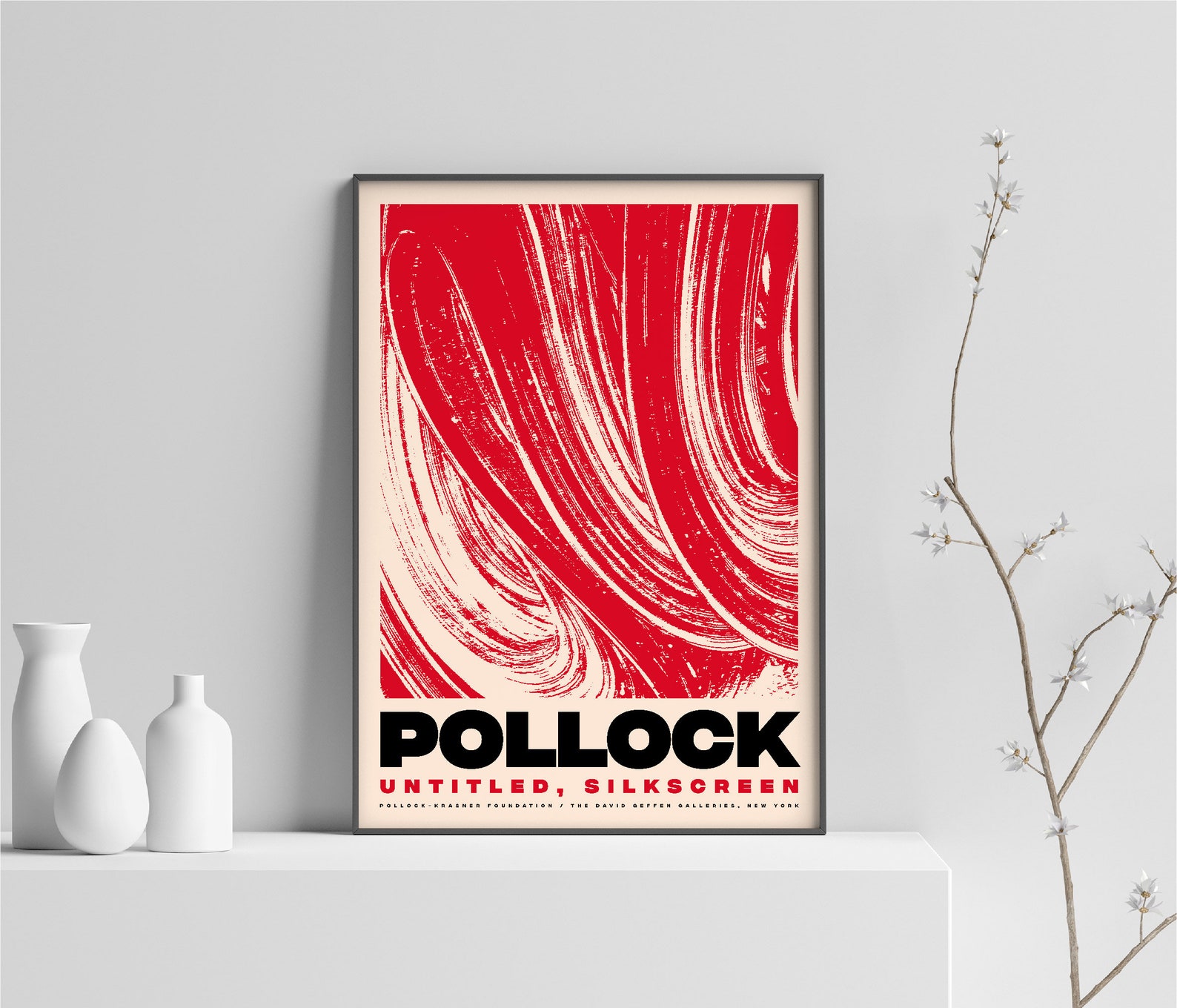 Pollock Poster Jackson Pollock Print Digital Download Etsy