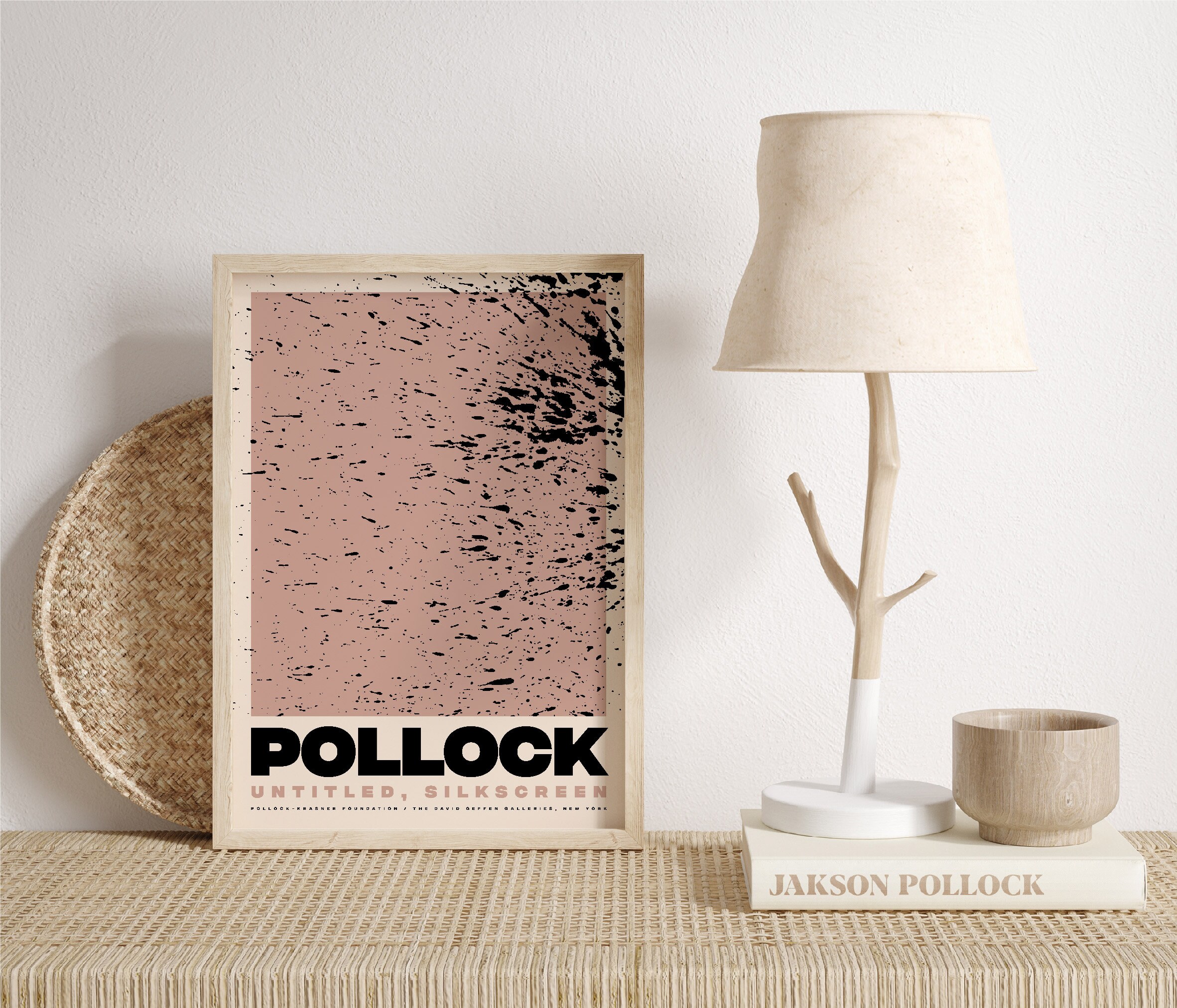 Jackson Pollock Print Pollock Poster Digital Download Etsy
