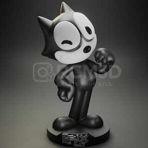 Felix the Cat statue STL