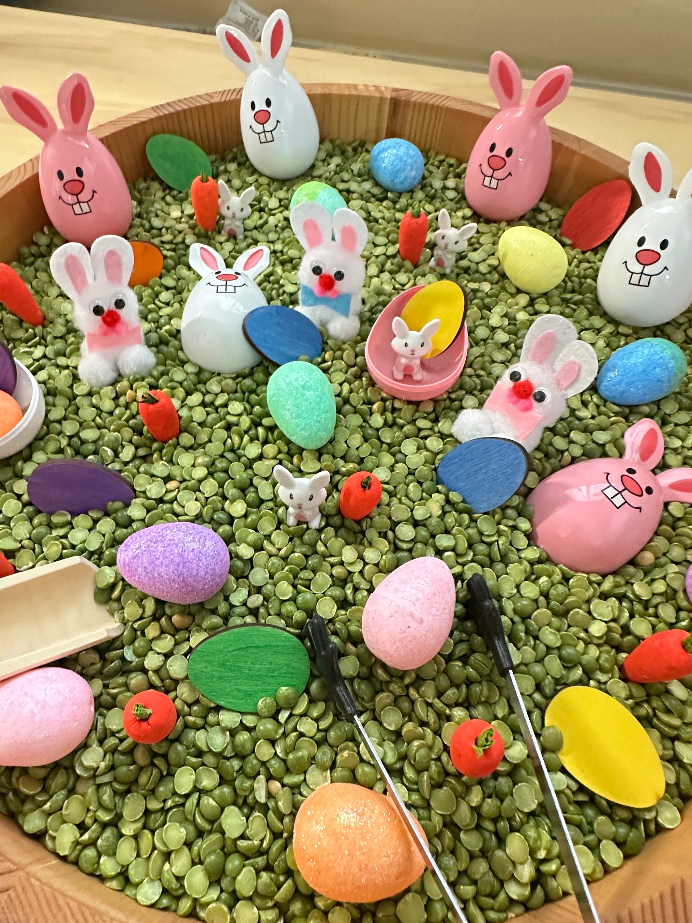 April Easter Spring Sensory Bin Kit - Etsy