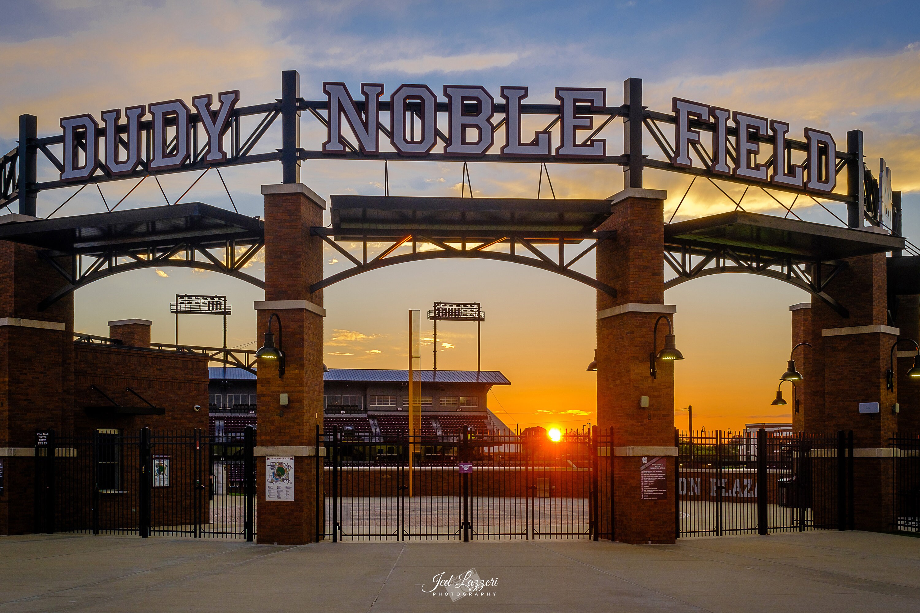 Sunset at Dudy Noble Field. Home of the National Champion Etsy