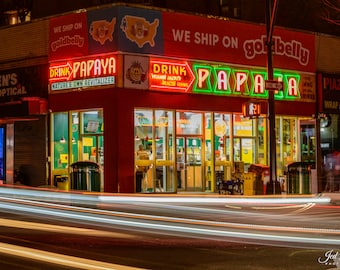 Papaya King - 86th and 3rd.  Photographic print from Lazzeri Photography