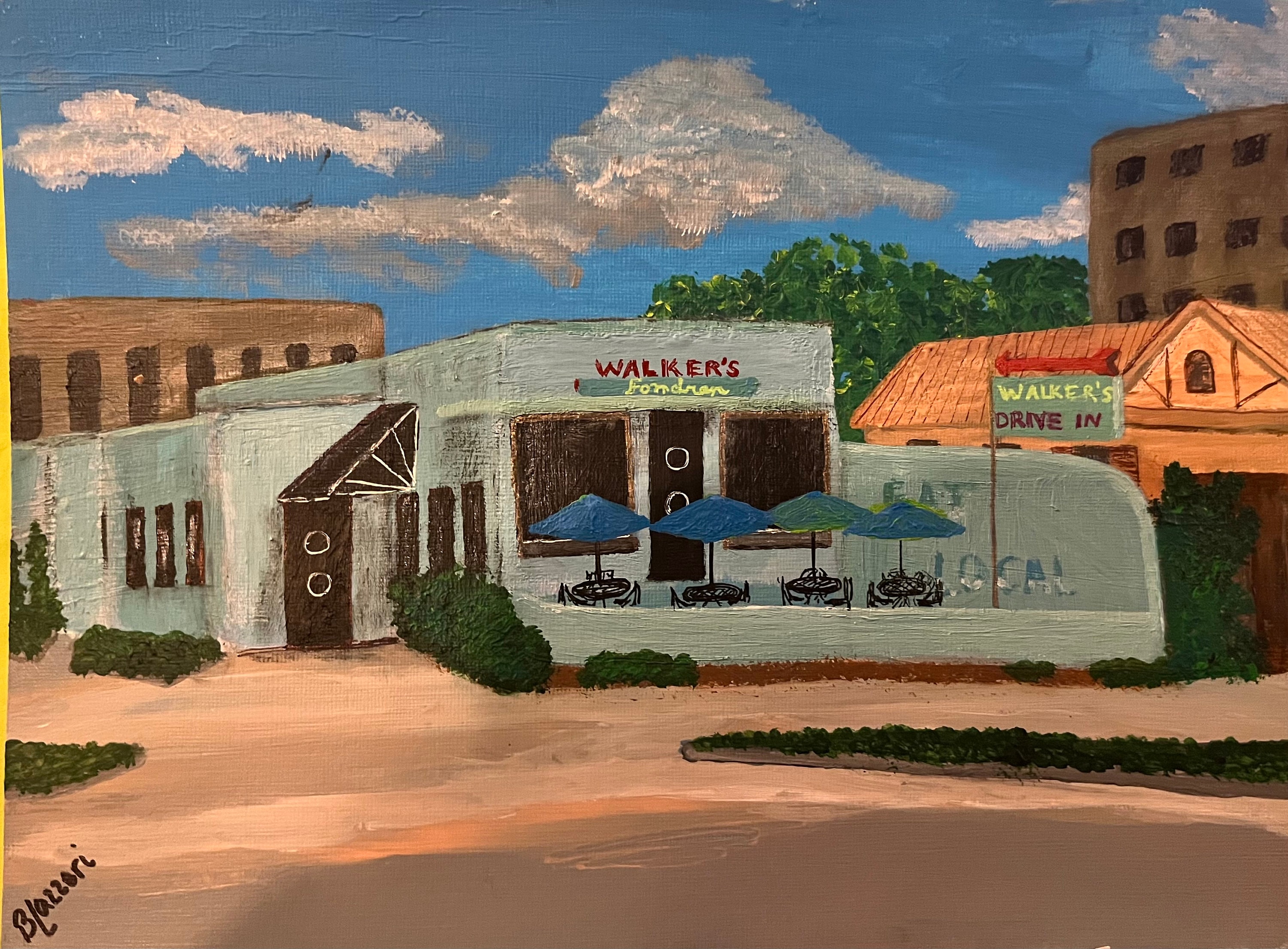 Walkers Drive in in Fondren. Part of the Jackson, Mississippi Series