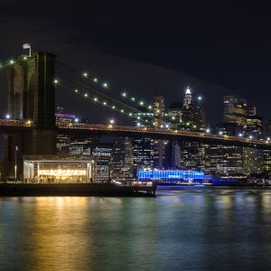 Brooklyn Bridge from DUMBO.  Photographic print from Lazzeri Photography.