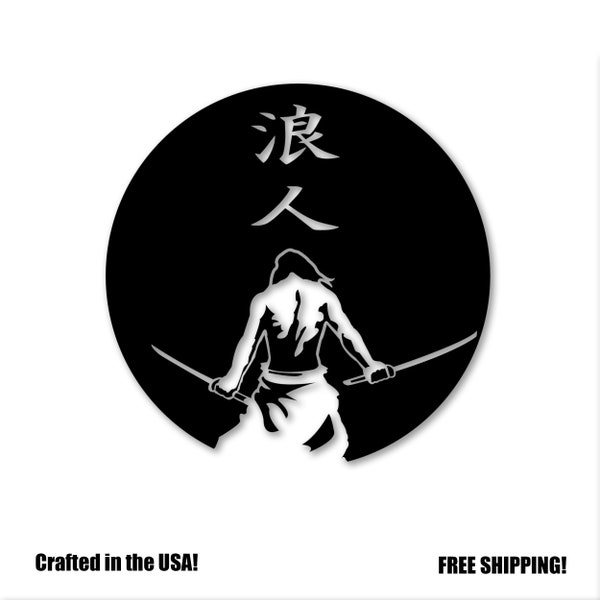 Ronin Samurai JDM Vinyl Decal Sticker Car Truck Window Laptop