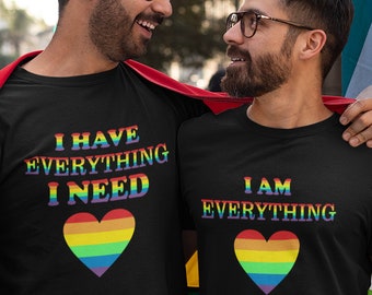 matching gay pride shirts