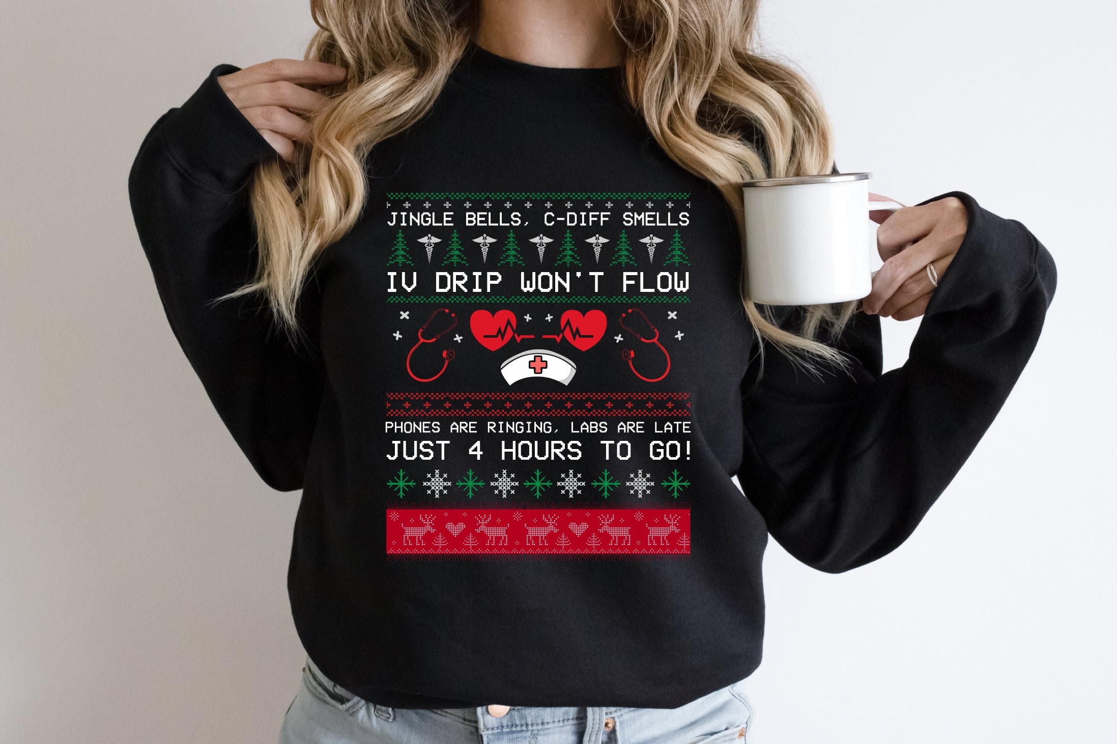 Nurse Ugly Sweater - Etsy
