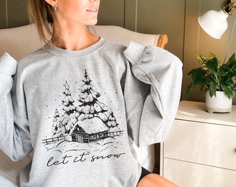 Christmas Sweatshirt - Etsy UK