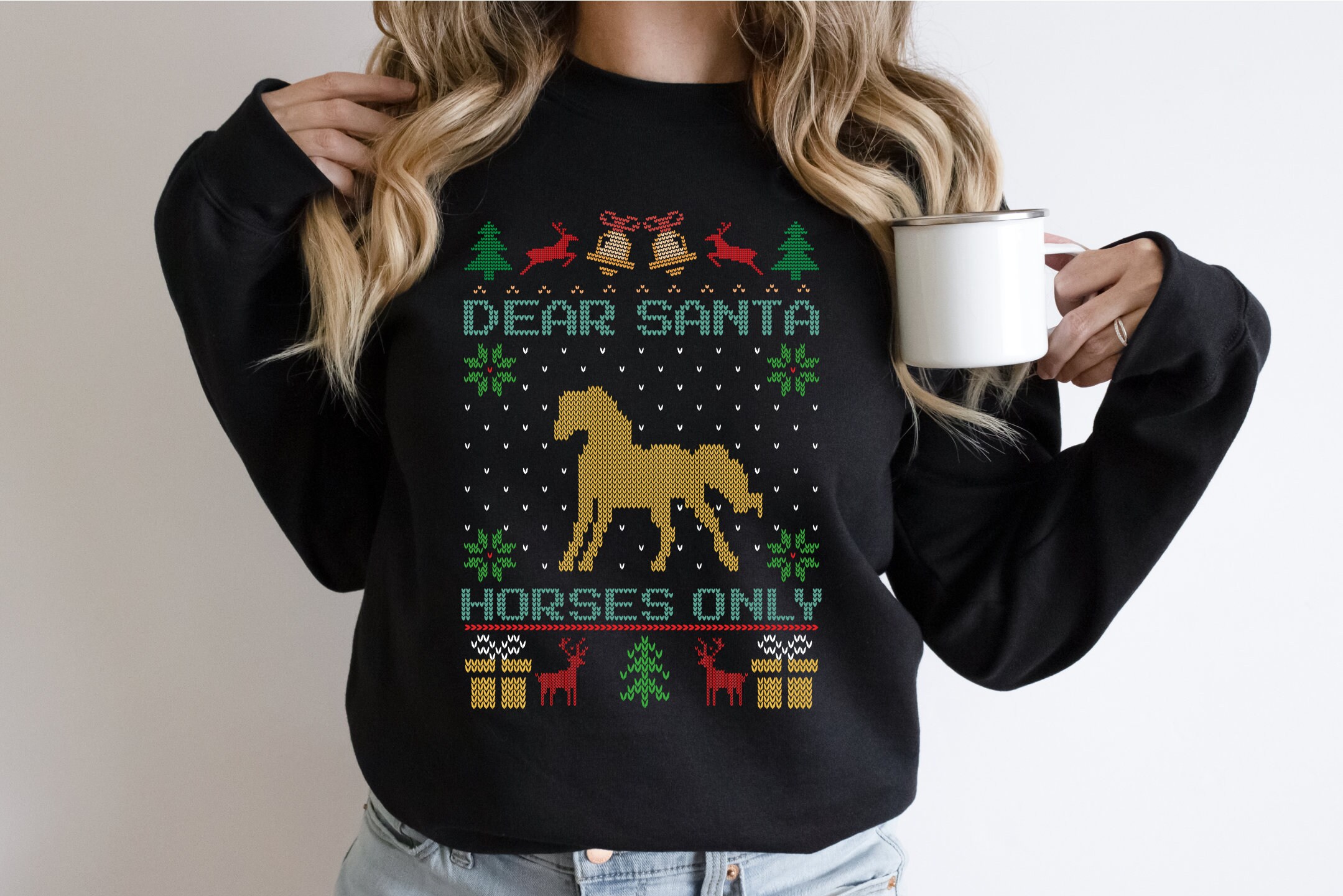 Ugly Horse Sweater - Etsy UK