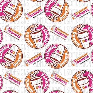 Coffee and Donuts Seamless File