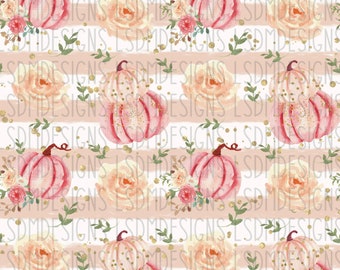 Peachy Gold Pumpkins Seamless File