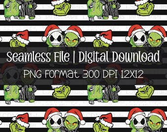 Christmas Squad | Christmas png | Seamless File | Digital Download