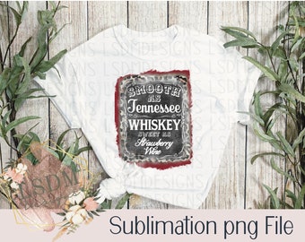 Whiskey Sublimation PNG, Digital Download