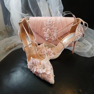 Blush formal shoes cheap