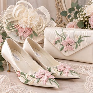 shoes to match rose gold dress Wedding and Bag for Women Free Shoe Trees Offer