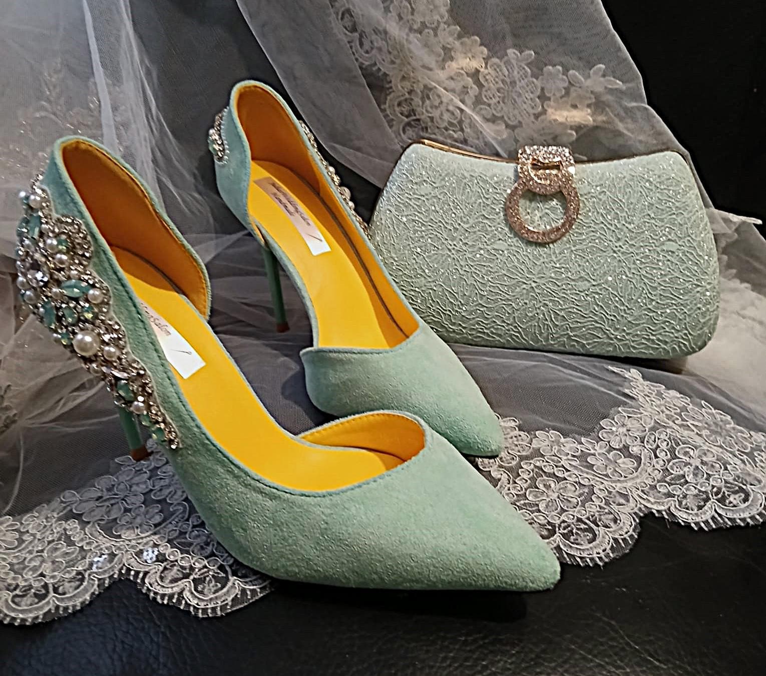 Sage Green Prom Shoes - Etsy