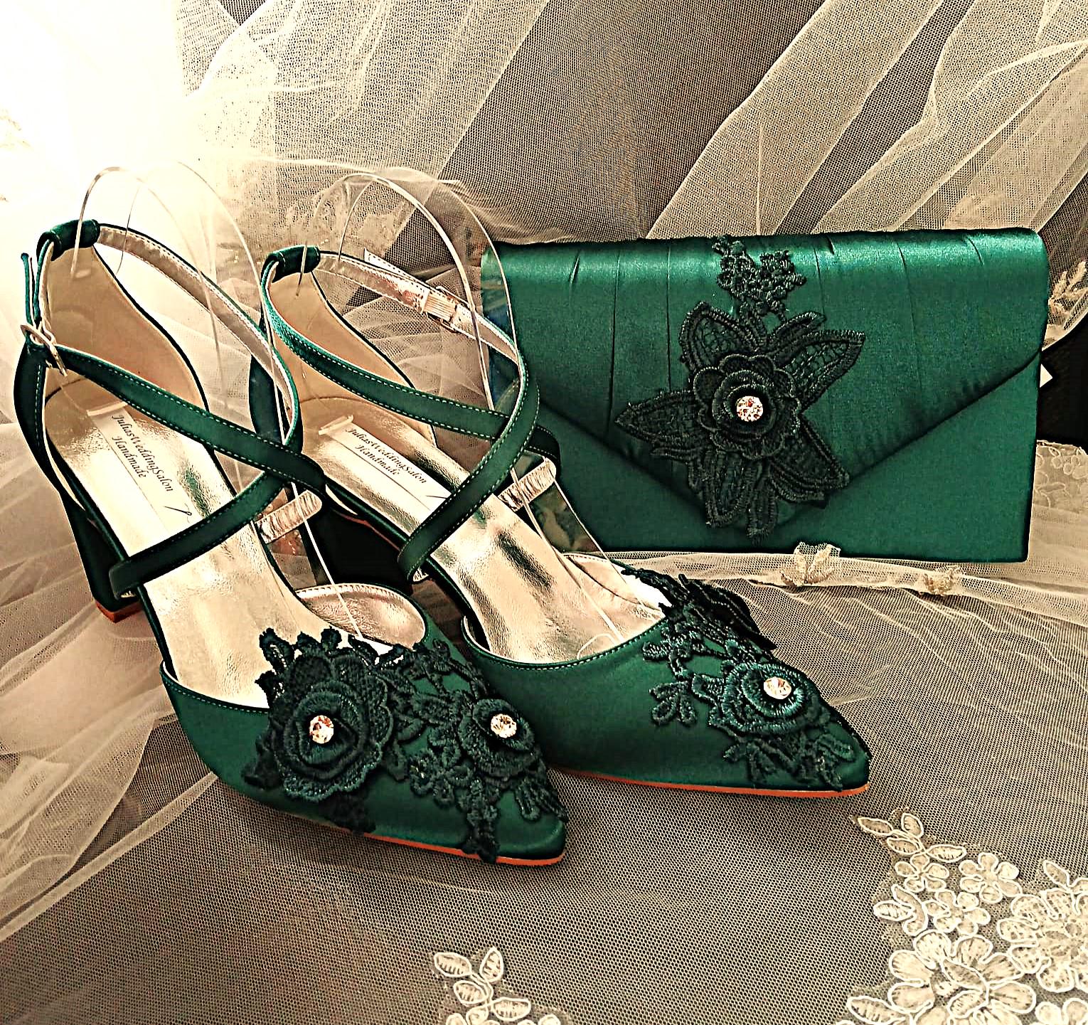 Buy Emerald Green Heels Online In India India