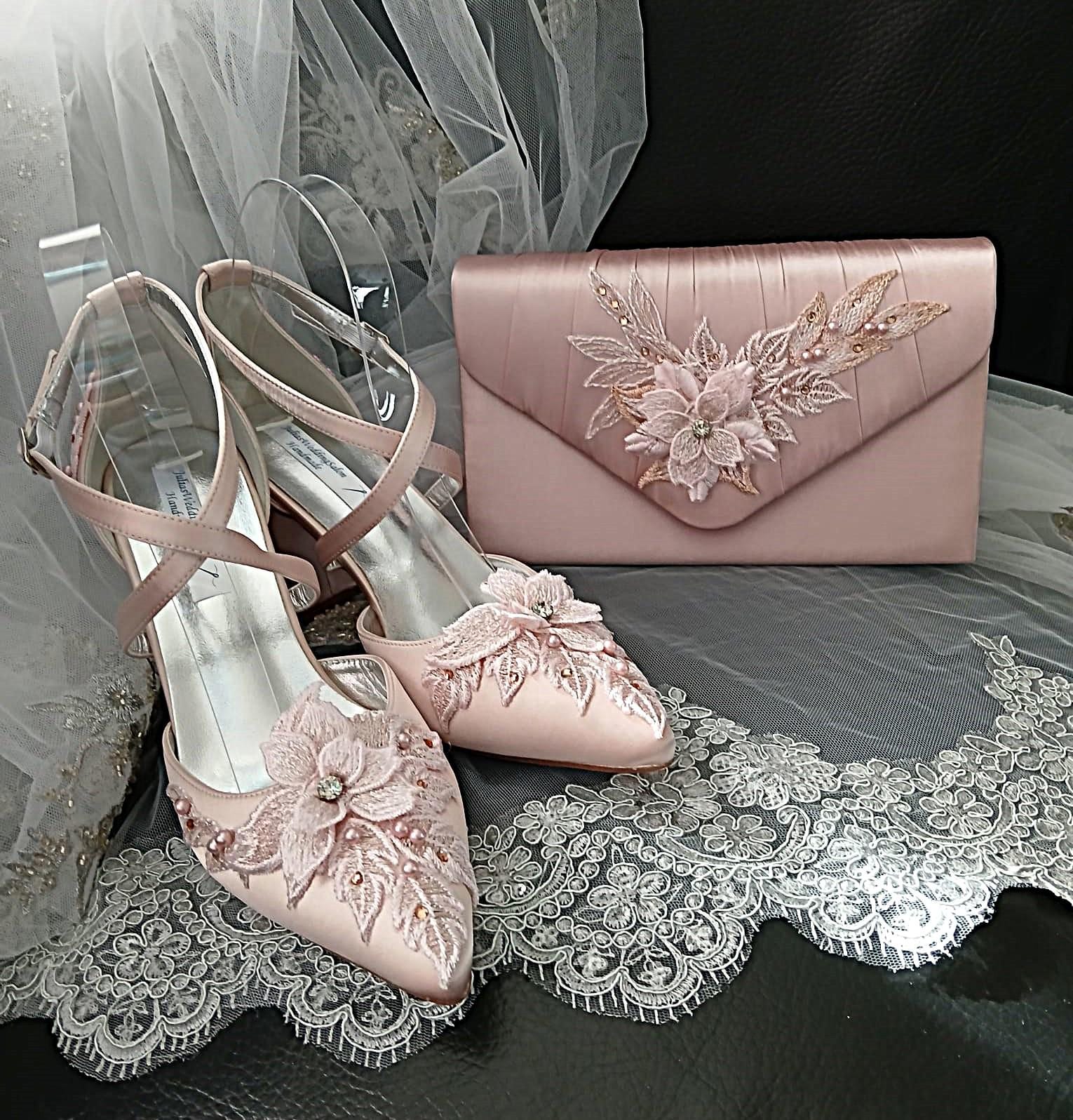 Matching Bag Pale Pink Bag For Wedding Top Pale Pink Sandals And