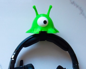 Accesorio para auriculares Brain Slug: accesorio para auriculares de juegos extraterrestres, cosplay, accesorios para streaming de Twitch de Vtuber